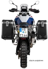Zestaw: kufry boczne czarne "And-Black" Zega Pro + stelaże czarne Touratech BMW F 900 GS (24-) [poj.: 31+38l]