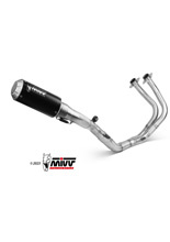 Pełny układ wydechowy (MK3) MIVV do Kawasaki Ninja 650 / Z650 (17-) czarny