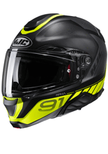 Kask szczękowy HJC RPHA 91 Rafino czarno-żółty