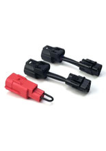 Kable zasilające do świateł przeciwmgielnych Denali Plug-N-Play Honda Africa Twin CRF 1100 L (20-23)