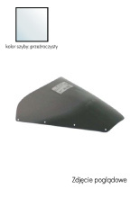 Szyba motocyklowa MRA Oryginalny kształt "O" Aprilia RSV Mille RS / SP [-00] przeźroczysta