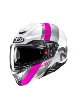 Kask szczękowy HJC RPHA 91 Fensh biało-różowy