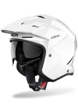 Kask otwarty Airoh Kombakt Color biały połysk