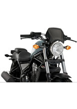Owiewka PUIG Retroplate Honda CMX 500 Rebel (17-)/ SE (20-), Honda 300 Rebel (17-23) czarna