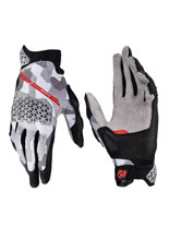 Rękawice motocyklowe krótkie Leatt ADV X-Flow 7.5 biało-czarno-szare
