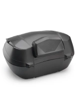 Oparcie pasażera mocowane do kufrów centralnych Kappa K4900NN, K4900A czarne