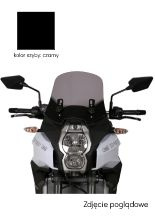Szyba motocyklowa MRA Touring "T" Kawasaki Versys 1000 (-14) czarna