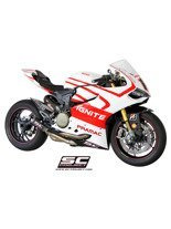 Kompletny układ wydechowy SC Project (siatka tytanowa na wylocie tłumika) do Ducati PANIGALE 1199 / S / R [12-16]