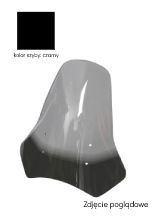 Szyba motocyklowa MRA Touring "T" Kawasaki Versys 650 (06-09) czarna