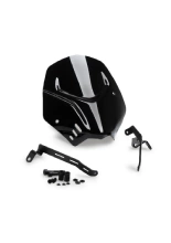 Owiewka motocyklowa sportowa PUIG Ducati Scrambler Full Throttle (23-)/ Icon (23-)/ Nightshift (23-) czarna