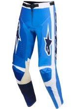 Spodnie cross Alpinestars MX Race Air niebiesko-białe