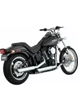 Tłumiki motocyklowe Vance & Hines 3" Twin Slash Harley Davidson Rocker/ Softail (wybrane modele) chromowane