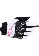 Rękawice cross damskie Alpinestars MX Stella Full Bore V2 czarno-białe