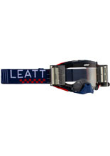 Gogle motocyklowe z przeźroczystą szybką Leatt Velocity 5,5 Roll-Off Royal