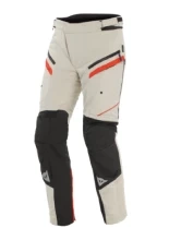 Spodnie motocyklowe tekstylne Dainese Gullfoss D-Dry szaro-czarno-czerwone