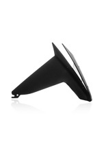 Deflektory motocyklowe WRS do szyby Yamaha Tenere 700 (19-24) czarne matowe