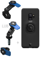 Zestaw na motocykl: etui na telefon Samsung Galaxy S9 oraz mocowanie Quad Lock