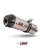 Tłumik motocyklowy Slip-On Line (Oval) MIVV do Kawasaki Versys 1000 (12-14) titanium