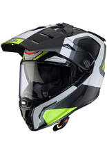 Kask adventure Caberg Tanami Scram czarno-szaro-żółty matowy