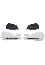 Osłony dłoni Barkbusters VPS z regulowanymi deflektorami, biało-czarne