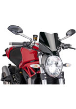 Owiewka PUIG Ducati Monster 797/ 821/ 1200/ S/ R czarna