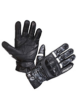 Rękawice motocyklowe Modeka Valyant czarno-białe