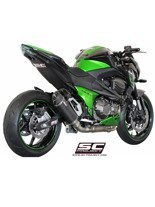 Tłumik Owalny MAT CARBON Slip-on SC-Project do Kawasaki Z 800 [12-16]