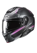 Kask szczękowy HJC i91 Felio szaro-różowy