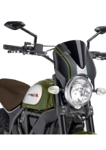 Owiewka motocyklowa sportowa Puig Retrovision Ducati (wybrane modele) czarna