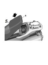 Stelaż pod kufer centralny SHAD Top Master Kawasaki KLV 1000 (05-07)/ Suzuki V-Strom DL 1000 (02-13)/ 650 (04-11)