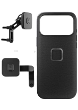 Zestaw na motocykl: etui Peak Design Mobile Everyday Fabric do smartfona Iphone 17 Pro Max z mocowaniem motocykla