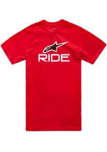 Koszulka z krótkim rękawem Alpinestars Ride 4.0 CSF Tee czerwona