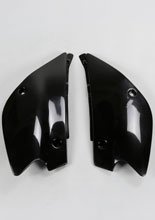 Osłony boczne tylne UFO do Kawasaki KX 85 (98-13) czarne