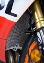 Osłona chłodnicy R&G aluminiowa do Hondy CBR 600 RR (13-) czarna