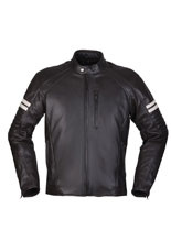 Kurtka motocyklowa skórzana Modeka August 75 czarno-biała