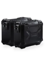 Zestaw: kufry boczne + stelaże PRO TRAX ADV SW-Motech BMW R12 G/ S (25-) czarne [poj.: 37+45l]