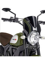Owiewka Retrovision PUIG do Ducati Scrambler czarna