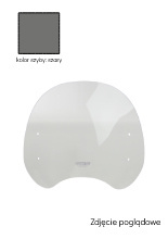 Szyba motocyklowa MRA Touring "NTM" BMW R Nine-T [wszystkie roczniki] przyciemniana