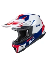 Kask enduro HJC C50 Slide biało-niebieski