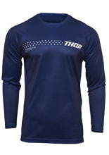 Bluza enduro dziecięca Thor Sector Minimal niebieska