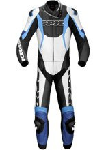 Kombinezon motocyklowy dwuczęściowy Spidi Sport Warrior Touring czarno-niebieski