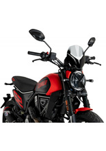 Owiewka motocyklowa turystyczna PUIG Naked New Generation Ducati Scrambler FT/ Icon/ Nightshift (23-) lekko przyciemniana