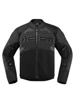 Kurtka motocyklowa tekstylna Icon Contra 2 czarna