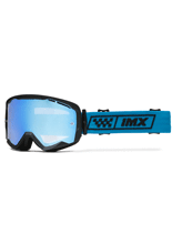 Gogle motocyklowe iMX Endurance Race niebiesko-czarne matowe