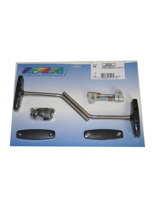 Uchwyty montażowe MRA do szyb uniwersalnych [typ: HKS-D]