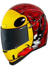 Kask integralny Icon Airform MIPS Brozak czerwony