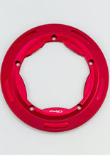 Pokrywa pierścienia pasa napędowego PUIG do Yamaha T-MAX 530 / DX / SX, T-MAX 560 / DX / SX / Tech Max czerwona
