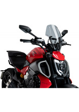 Owiewka motocyklowa turystyczna PUIG Naked New Generation Ducati Diavel V4 (24-) lekko przyciemniana