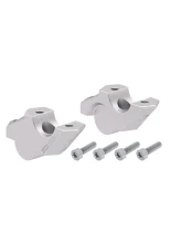 Podwyższenie kierownicy Hepco&Becker BMW F 900 XR (25-) (30 mm w górę, 25 mm w tył) srebrne