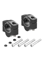 Podwyższenie kierownicy Hepco&Becker Yamaha Tracer 9 GT/GT+/Y-AMT (25-) (20 mm) czarne